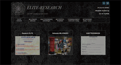 Desktop Screenshot of elite-research.org