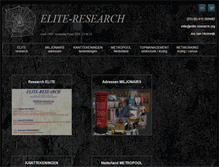 Tablet Screenshot of elite-research.org